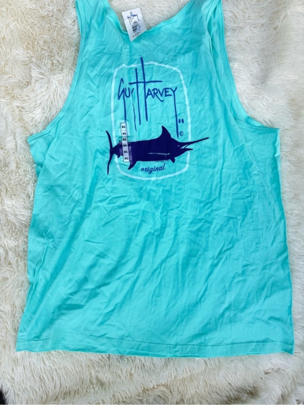Guy Harvey Women's Seafoam Sleeveless Tank